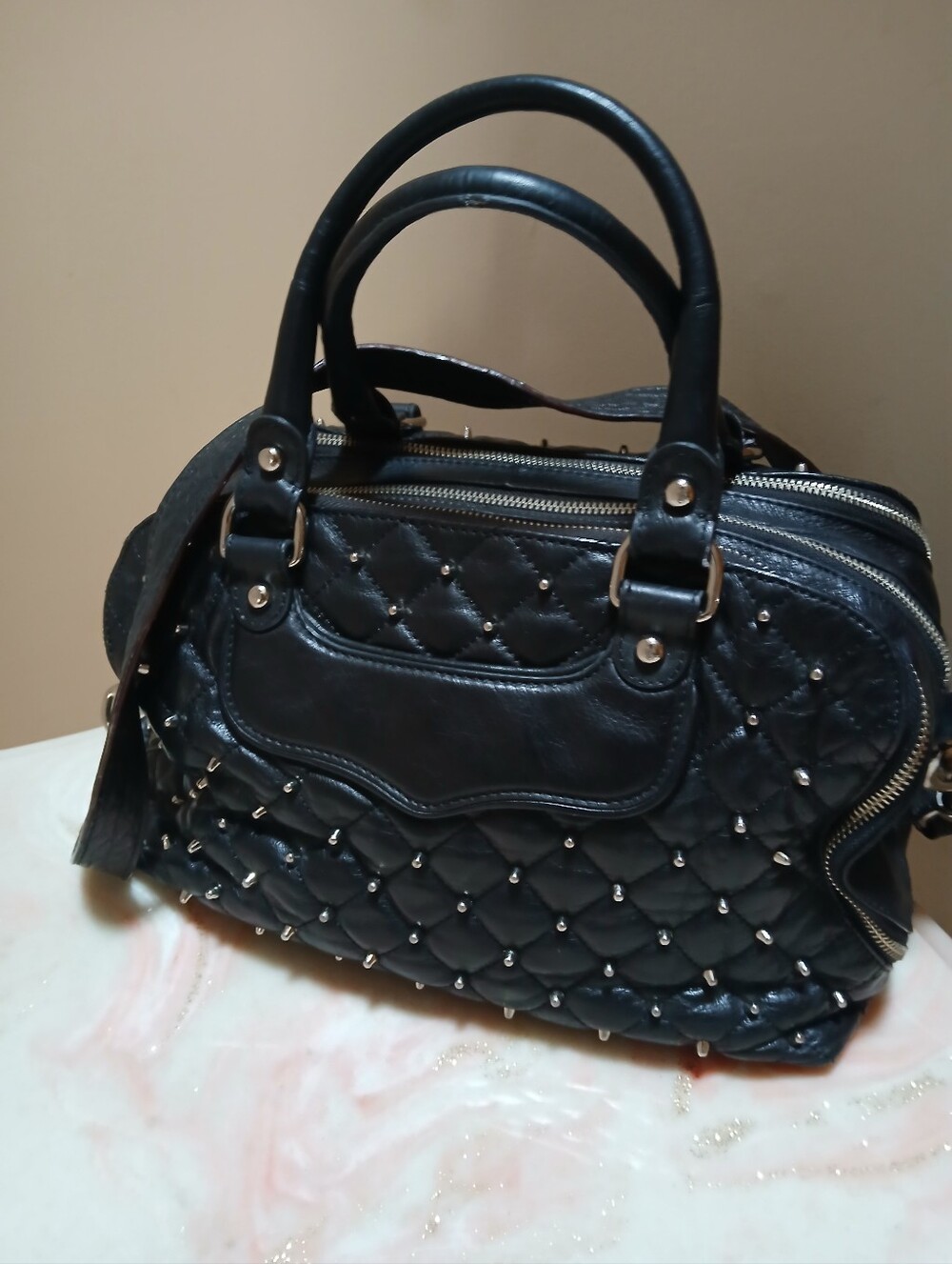Rebecca Minkoff Studded Jealous Satchel